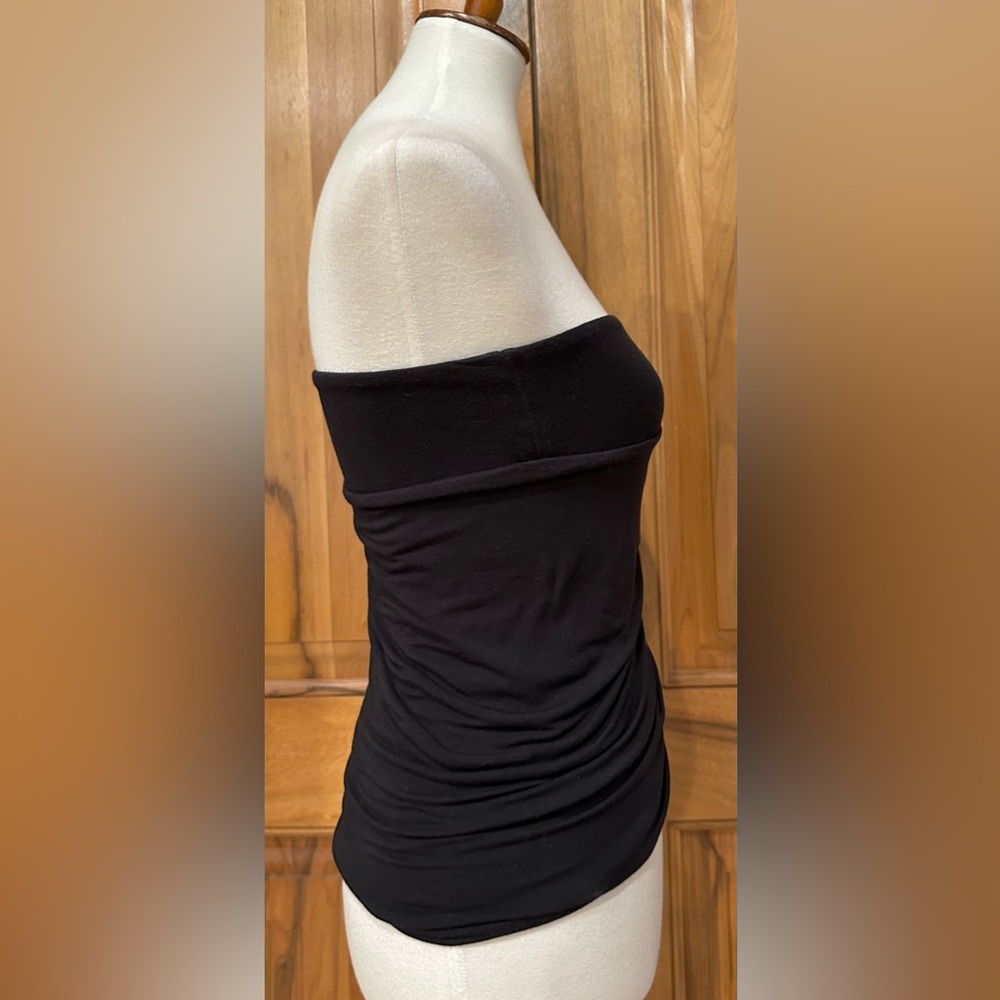 Bella Luxx Los Angeles, Versatile Black Ruched Garment/Mini-Skirt/Tube Top EUC S - Picture 9 of 16
